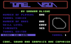 Tunnel Vision - Commodore 64