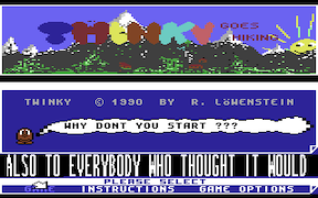 Twinky goes Hiking - Commodore 64