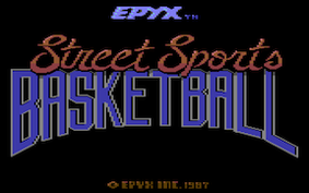 Street Sports Basketball - Commodore 64