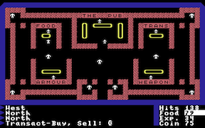 Ultima I - Commodore 64