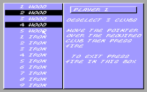 Ultimate! Golf - Commodore 64