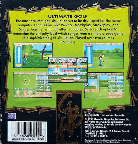 Ultimate! Golf - Commodore 64