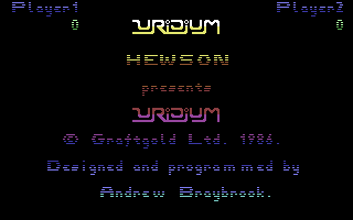 Uridium - Commodore 64