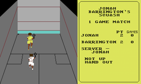 Jonah Barrington's Squash - Commodore 64