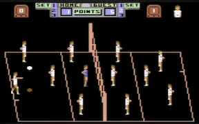 The Volleyball Simulator - Commodore 64