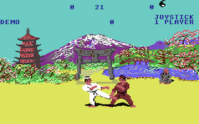 The Way of the Exploding Fist - Commodore 64