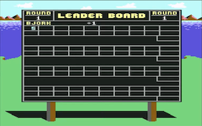 World Class Leader Board - Commodore 64