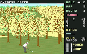 World Class Leader Board - Commodore 64