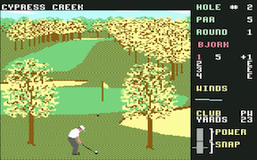 World Class Leader Board - Commodore 64