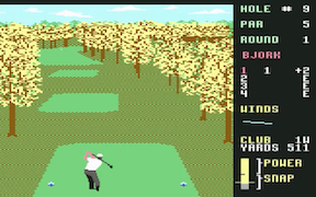 World Class Leader Board - Commodore 64