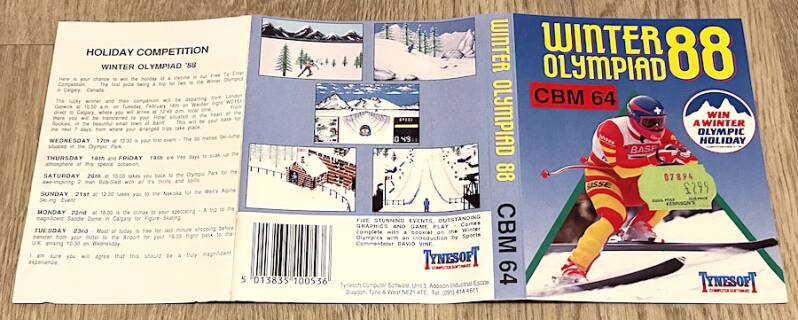 Winter Olympiad 88 - Commodore 64