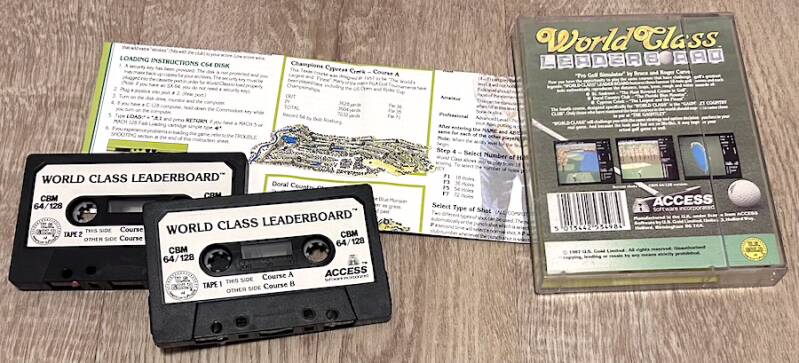 World Class Leader Board - Commodore 64