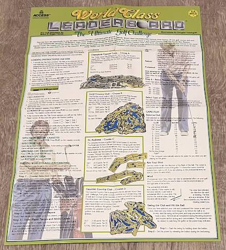 World Class Leader Board - Commodore 64