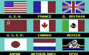 World Games - Commodore 64