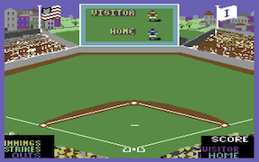 World Series Baseball - Commodore 64