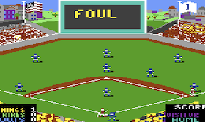 World Series Baseball - Commodore 64