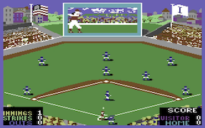 World Series Baseball - Commodore 64