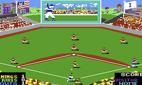 World Series Baseball - Commodore 64