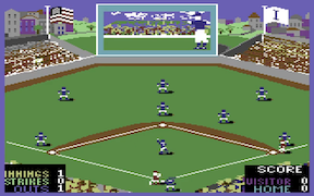 World Series Baseball - Commodore 64