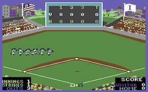 World Series Baseball - Commodore 64