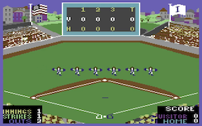 World Series Baseball - Commodore 64