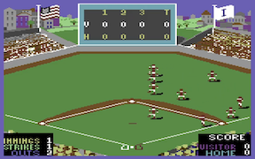 World Series Baseball - Commodore 64