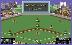 World Series Baseball - Commodore 64