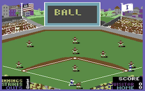 World Series Baseball - Commodore 64
