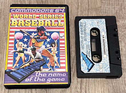 World Series Baseball - Commodore 64