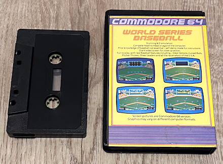 World Series Baseball - Commodore 64