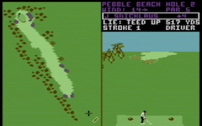 World Tour Golf - Commodore 64