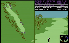 World Tour Golf - Commodore 64