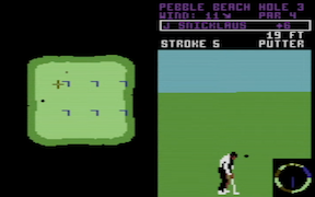 World Tour Golf - Commodore 64