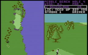 World Tour Golf - Commodore 64