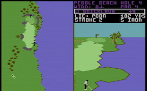 World Tour Golf - Commodore 64