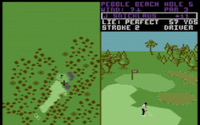 World Tour Golf - Commodore 64