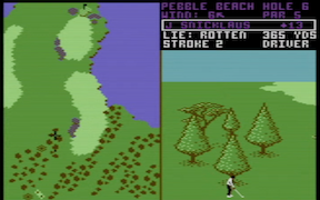World Tour Golf - Commodore 64
