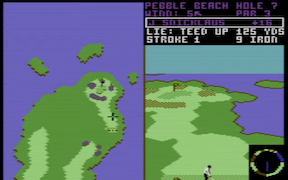 World Tour Golf - Commodore 64