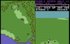 World Tour Golf - Commodore 64