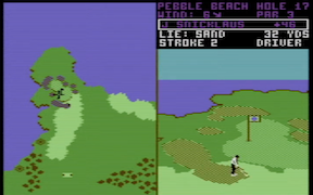 World Tour Golf - Commodore 64