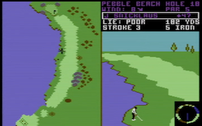 World Tour Golf - Commodore 64