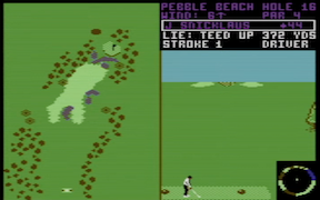 World Tour Golf - Commodore 64
