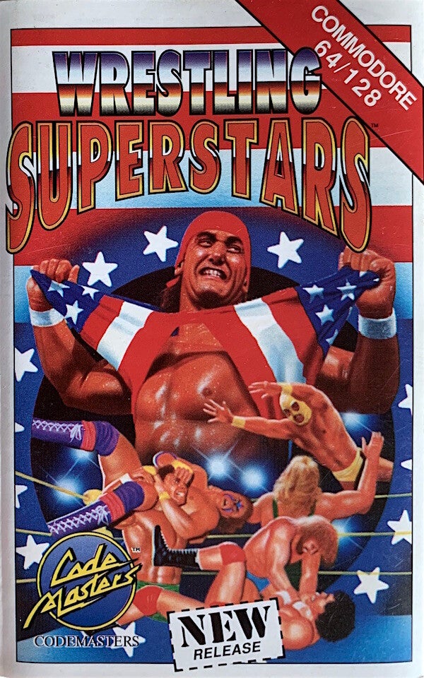 Wrestling Superstars - Commodore 64
