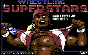 Wrestling Superstars - Commodore 64