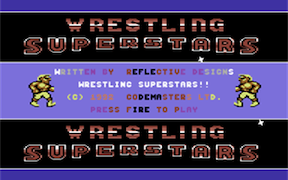 Wrestling Superstars - Commodore 64