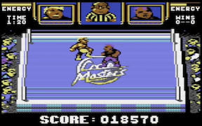 Wrestling Superstars - Commodore 64