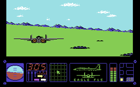 X-29 Fighter Mission - Commodore 64