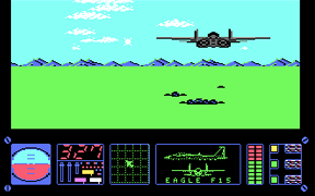 X-29 Fighter Mission - Commodore 64