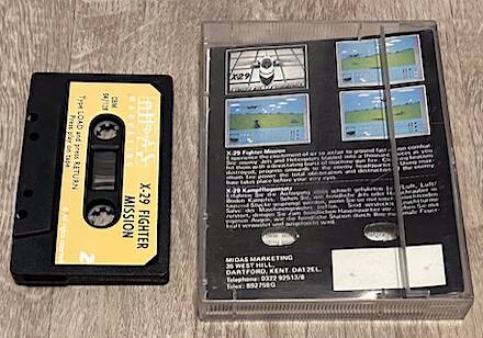 X-29 Fighter Mission - Commodore 64