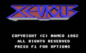 Xevious - Commodore 64